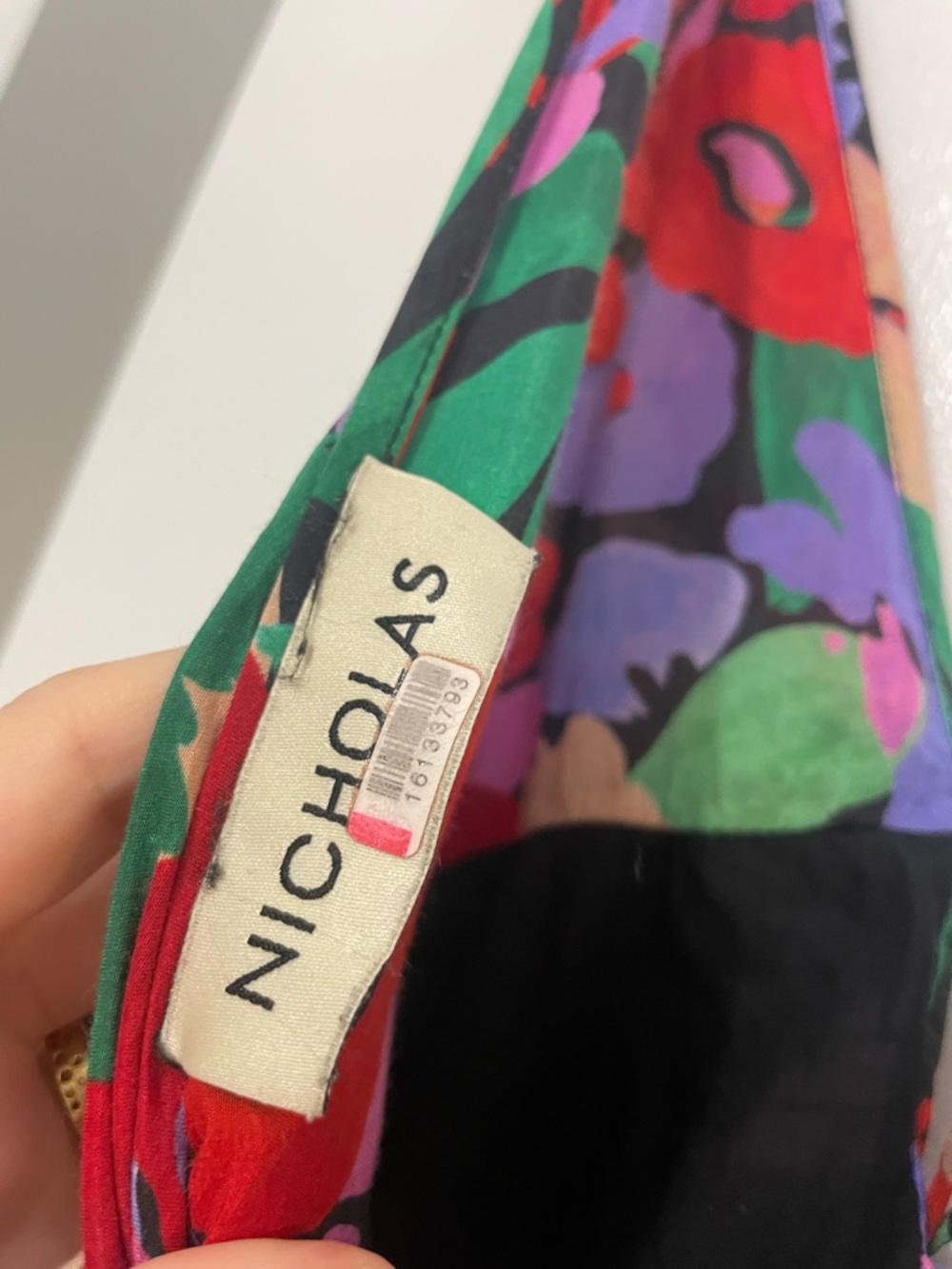 Nicholas Myla Maxi Dress 2 Silk floral flowy - Picture 5 of 8